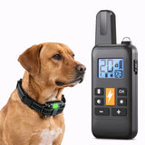 Rechargeable Wireless Dog Training Collar with Remote Control – IP67 Waterproof, 800m Range,