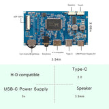 USB C LCD Controller Board+13.3inch eDP 30Pin 1920x1080 IPS LCD Panel
