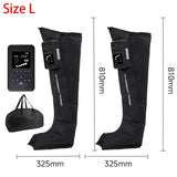 Wireless Rechargeable Heat Therapy Leg Air Compression Massager Improve Blood Circulation Relieve Fatigue Alleviate Muscle Relax