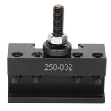 250-001/250-002 Quick Changing Tool Post High Carbon Steel Durable CNC Turning Lathe Tool Holder Boring Milling Cutter Bracket
