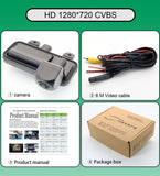 For Mercedes Benz E Class W212 S212 C207 A207 2017-2020 E200 E220 E250 E300 AHD 1080P 170° Trunk Handle Vehicle Rear View Camera