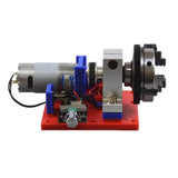 Adjustable speed and forward/reverse control, high-torque low-speed rotating chuck, foot switch, mini all-in-one machine