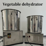 1100W Commercial Vegetable Dehydrator Machine 304 Stainless Steel Inner Basket Food Dehydrator for Food Industry Quick Dry 220V