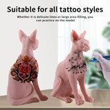Permanent Makeup Tattoo Silicone Molds Synthetic Skin for Tattoos Women's Tattoos Material Creative Tattoo Practice Supplies