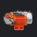 30W DC 24V Brush Vibration Motor 1.5A 3000RPM Speed Adjustable Industrial Motor Vibrator Force 0.3KN With Power Adapter