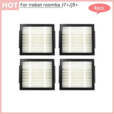 Dust Bag Hepa Filter Main Side Brush Accessories For Irobot Roomba Combo J7+ J9+ Sweeper Vacuum Cleaner Spare Parts