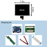 VGA+AV Controller Board VS-TY2662-V1 and 8inch EJ080NA-04C 1024X768 LCD Screen