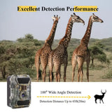 Willfine Sifar 4.0CG PRO 24MP 4G LTE Infrared Cellular Trail Camera Traps with MMS GPS No Glow 940nm LEDs for Wildlife Monitor