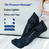 Wireless Rechargeable Heat Therapy Leg Air Compression Massager Improve Blood Circulation Relieve Fatigue Alleviate Muscle Relax