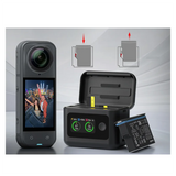 For Insta360 X5 Portable Charging Box Fast Charge 27W Battery Charger Butler Portable Charge Box
