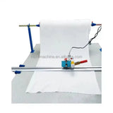 Automatic Industrial Electric Fabric Circle Cutter Machine Fabric End Cutter.45mm Cutting