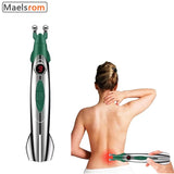 Electric Acupuncture Massage Pen - Meridian Physiotherapy Tool for Pain Relief & Blood Circulation, Portable Painkiller Device