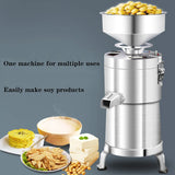 Latest Version Commercial Soya Bean Processor for Soy Milk Tofu Making Equipment High Efficiency Convenient Soya Bean Machine