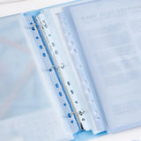Multi-functional Loose-leaf Design File Folder Set PP Waterproof Test Paper Storage Clip Document Organizer School Office