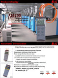 AZ8205 Intelligent Pressure Gauge Digital Pressure Gauge Electronic Differential Pressure Gauge