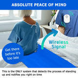 Daytech Smart Wireless Fall Alert System Bed Pressure Sensor Mat Waterproof Mattress Alarm Mat