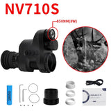NV710S 14X WIFI APP Digital Monocular Telescopes Professional 400M Infrared Night Vision Scope Sight with 35-48mm Sleeve