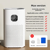 Negative Ion Air Purifier With HEPA Filter Smoke Remover Air Cleaner Negative Ion Purification Machine Odor Eliminator Machine