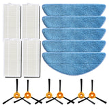 For Conga M50 / M50 For X-Treme Side Brush HEPA Filter Mop Pads Spare Parts  Cleaning Tools Home Appliance Parts
