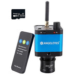 ANGELEYES Wireless WIFI Telescope Eyepiece Camera 4K UHD 16MP Color 1.25 Inch Astronomical Telescope Accessories with Antenna
