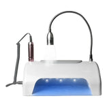 Professional Manicure Vacuum Cleaner Women Electric Nail Sander Rechargeable Nails Dust Collector Nail Prosthetic Equipment