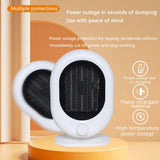 Desktop heater small household portable heater dual-purpose quick heating electric for both cooling and heating