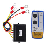 Wireless Winch Remote Control Kit 75ft Range 12V 24V High Sensitivity Universal for Car ATV Truck Winch Controller Set