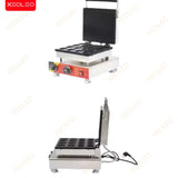 XEOLEO Electric Waffle Maker 1500W Nut Flower-shaped Waffle Machine  Crispy Nut Waffles Baking And Dessert Makers
