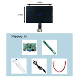 11.6inch 1920X1080 Capacitive Touch IPS LCD Screen H-D VGA USB LCD Controller