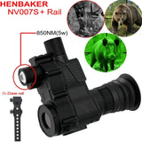 NV700S Night Vision Scope Waterproof Infrared Monocular Telescopes 4X-14X 1080P HD Wifi IR Camera Recorder for Hunting