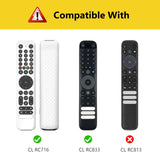 Suitable for TCL RC716/RC833 remote control protective cover, shockproof, anti drop, dustproof silicone protective cover