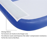 OEM Design 173cm*61cm Floating Air Track Inflatable Gymnastics Mat Air Floor with Electric Pump