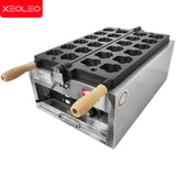 XEOLEO Electric Waffle Maker Machine 12PCS Cat Paw Shape Waffle Makers Waffle Iron Machine Takoyaki Machine