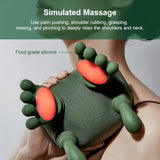 Electric Neck And Shoulder Muscle Massager Wireless Shoulder And Back Kneading Massage Shawl Neck masajeador Relax back Relie