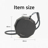 2m Retractable Tape Measure Woodworking Aluminum Alloy Ruler ABS Housing blue black green 48x48x13mm 80g Distance Measurement