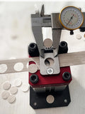 Pneumatic Edge Banding Punching Hole Machine 8/15MM Hole Puncher Edge Bander Air Punch Guide Woodworking Tools with Foot Switch