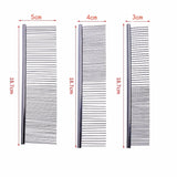 20pcs Dog Cat Combs with Rounded Teeth Pet Grooming Tool for Removing Tangles and Knots