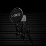 RODE NT1 5th Studio Condenser Microphone 32-bit float digital output,advanced digital signal processing for vocals and speech