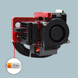 GW-Direct Drive Hotend Upgrade Kit One-Piece Direct Extrusion Kit With Turbo Fanhotend Assembly 24V For Ender-3