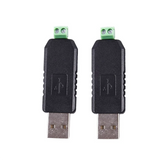 6X PC USB To RS485 RS485 Interface Converter Serial Adapter Compatible + PLC