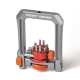 Handheld Clamp Mini Bench Vise with U Shape Handle Assembly Model Building Tool Set