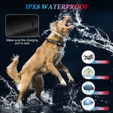 Remote Dog Training Collar  -  Waterproof Training Collar for 2 Dogs  KP886-2  Electric No bark Shock Collars