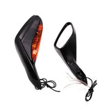 Motorcycle Side Mirror Rear View Turn Signal Mirror For MV Agusta F4/F4 RC/F4 RR F3 675/800