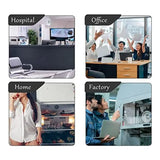 GW-4 Pieces Magnetic Clipboards Letter Size Clipboards 9X12.5 Inch Standard Clip For Refrigerator For Office Classroom Home