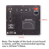 TPA3255 Subwoofer Active Speaker Amplifier Board Integrated Heat Sink Burn-Grade Capacitor Advanced Inductor