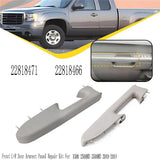 Front L+R Door Armrest Panel Repair Kit For Chevy Silverado GMC Sierra 1500 2500HD 3500HD 2010-2014 22818471 22818466