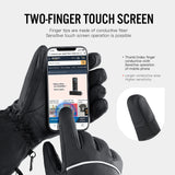 Electric Heated Gloves Motorcycle Winter Moto Heated Gloves Warm Waterproof Rechargeable Heating Thermal Gloves For Snowmobile