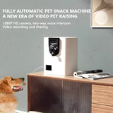Pet Smart Hurl Food Machine High-quality Video Camera Pet Dog Cat Remote APP Interactive Dialogue Snacks Reward Feeder