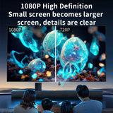 Mobile wireless projector screen sharing device supports iPhone, Android, home, dormitory, bedroom, portable connection, TV, pro