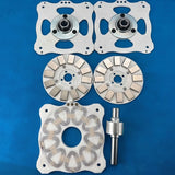 1000W High-power DIY Disc Permanent Magnet Ironless Generator Low Speed High Efficiency Wind and Hydraulic Free Energy 1-100V